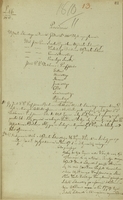 Pierwsza strona "Protokołu z posiedzenia Wydziału Lekarskiego 15 grudnia 1810 roku". Strona jest pożółkła. W lewym górnym rogu wpisany są odręczny numery: L. 66 i poniżej rok 1810”. U góry strony widnieją także inne odręczne zapiski takie jak: 1810/II, 13. oraz 62. Pozostała część strony zapisana jest nierównomiernie ciemnym atramentem odręcznym pismem. 