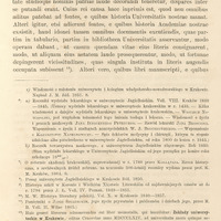  Tekst przedmowy do pracy Codex Diplomaticus Universitatis Studii Generalis Cracoviensis.